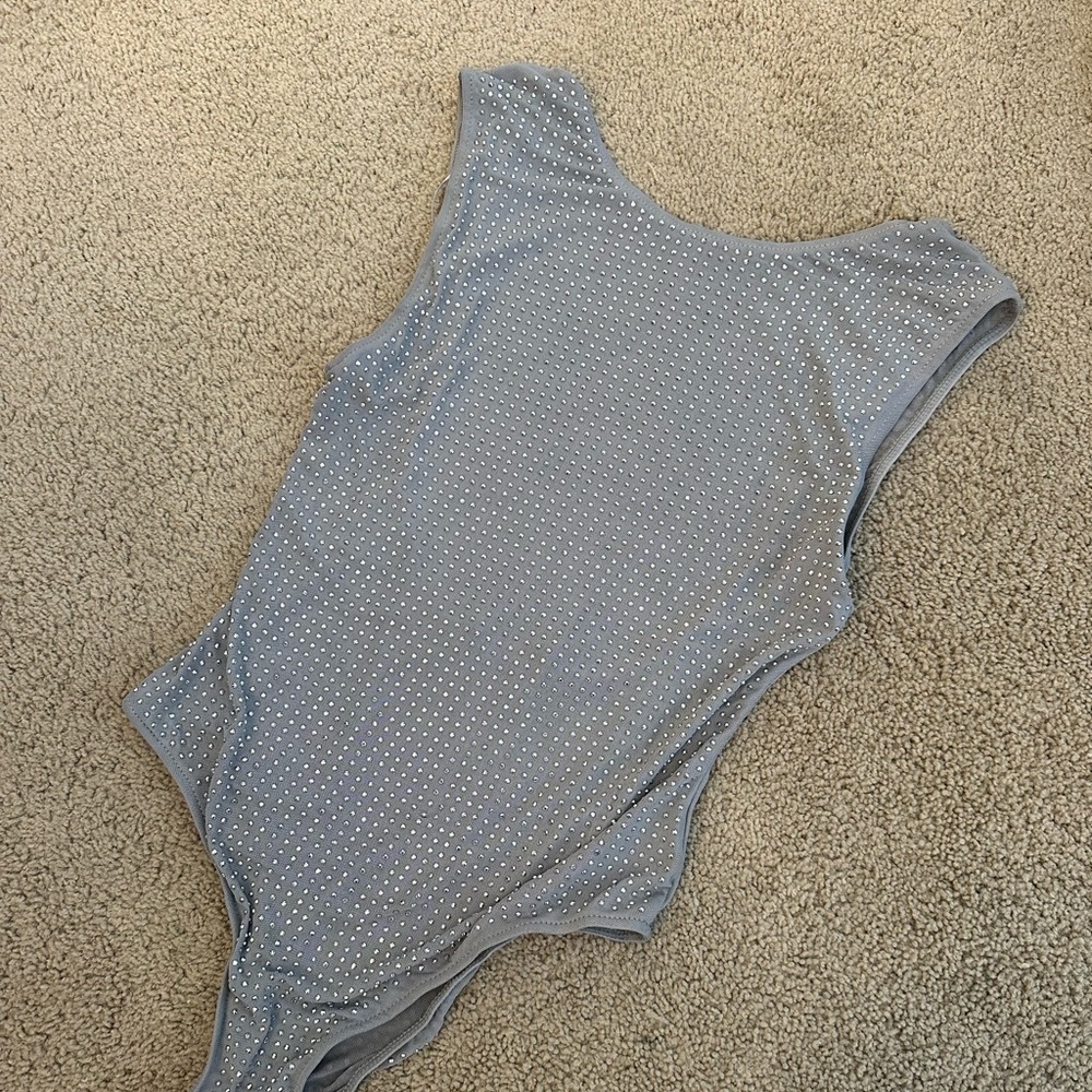 Zara - Sparkly Tulle Bodysuit (S)